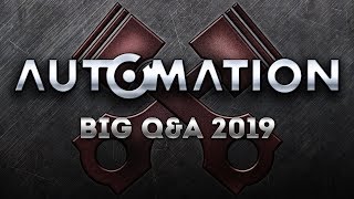 Big Automation Q&A (January 2019)
