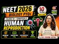 Complete 10 Years PYQs Human Reproduction (10 Years) | NEET 2026