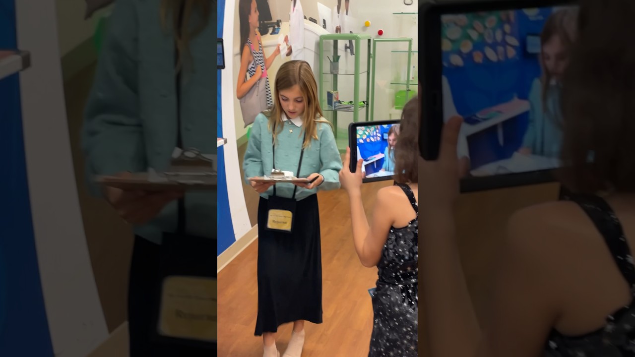 Today I was a reporter for Baynews9 at JA Biztown! It was so fun to do this like a real job!