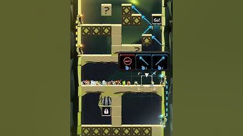 Lemmings. World 6 - Asteroid. Level W 19-3. Perfect Walkthrough.