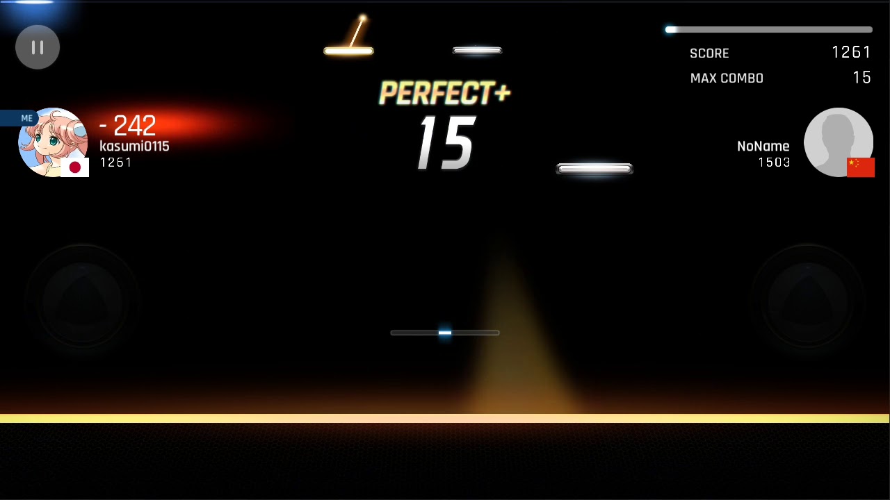 タップソニックしてみたょー☆初心者ふたつめ。