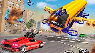 Simulator Flying Bus - Bus Simulator Ultimate Ios - Bus Simulator 2023 | Game For Android screenshot 2