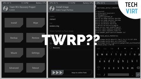 What is TWRP custom recovery? - TWRP Explained || Tech Virt ||