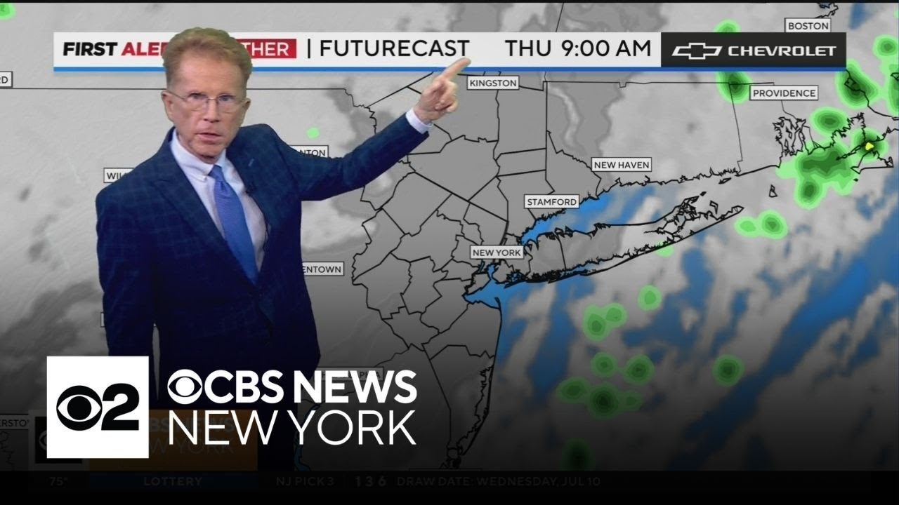 First Alert Weather: A break from high humidity in NYC area - YouTube