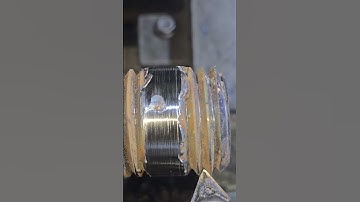 usinagem de rosca #cnc #cncmill #automobile #cncsoftware #machine #tornocnc #welding #woodworking