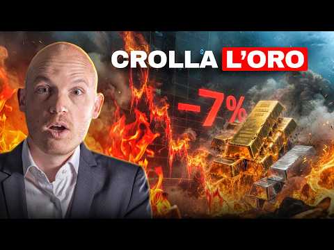 Oro -7%: cosa sta succedendo davvero (e perché contagia i mercati)