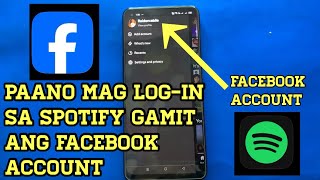 Paano Mag LOG-IN sa Spotify Gamit ang Facebook Account | Step by step Tutorial