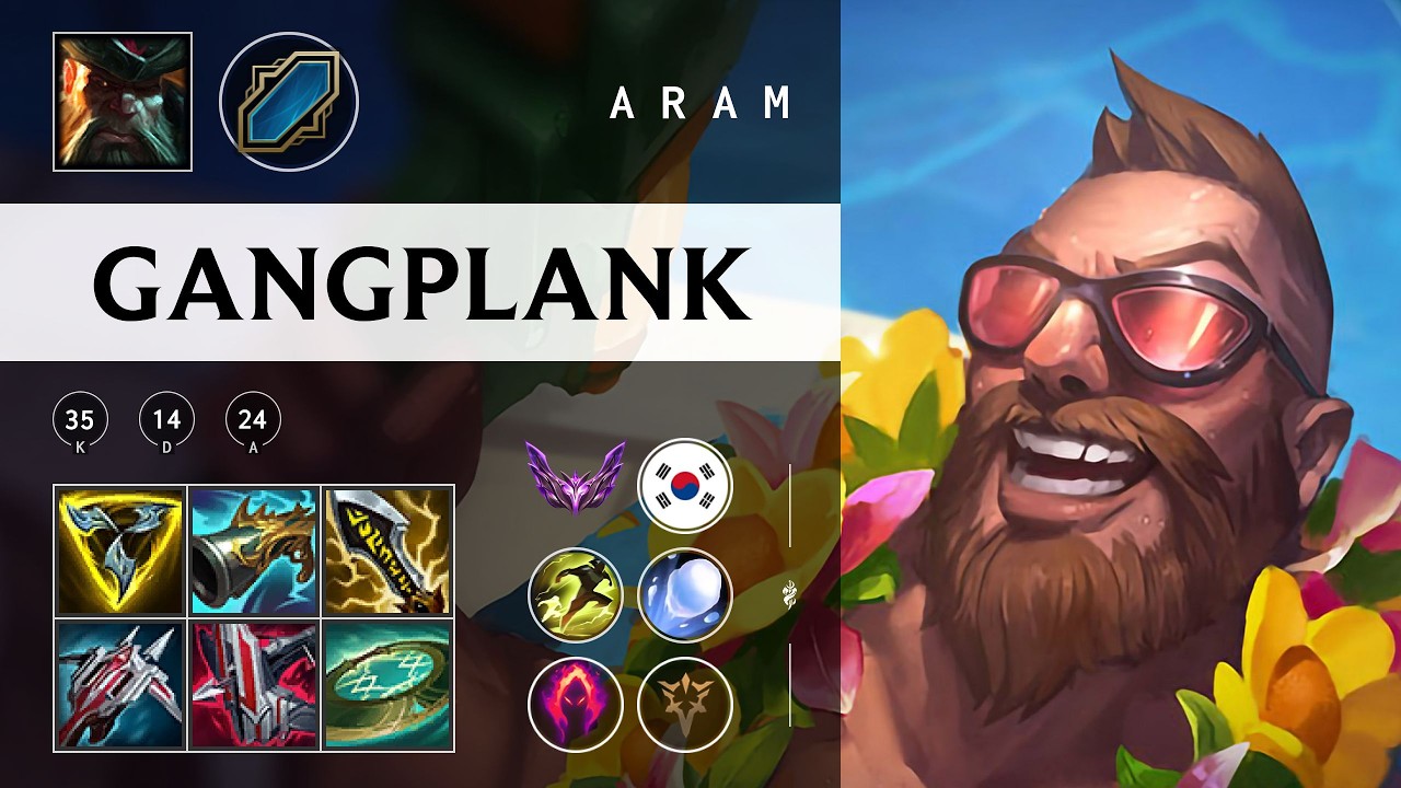 Gangplank ARAM - KR Master Patch 26.03