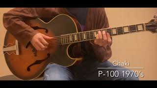 Chaki P-100 1970's [LASTGUITAR] - YouTube