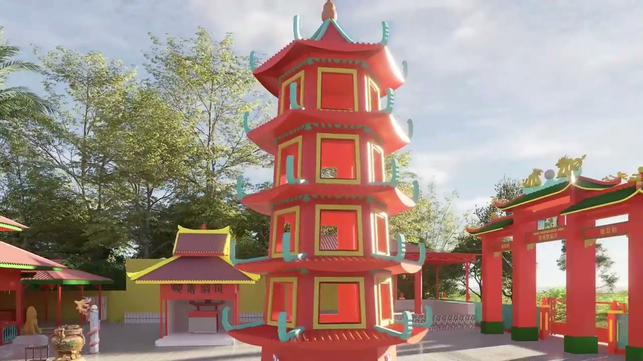 Kelenteng Thian How Sia Bo Kayong Utara