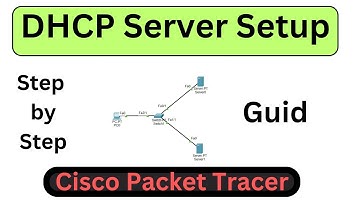 DHCP Server Configuration Using Cisco Packet Tracer