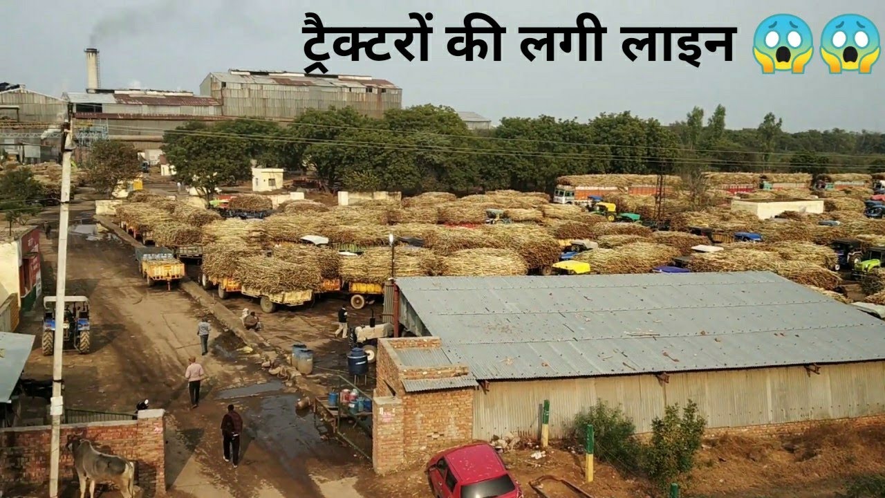 Meham Sugar Mill देखो कितने ट्रैक्टर है यहां😱😱 YouTube