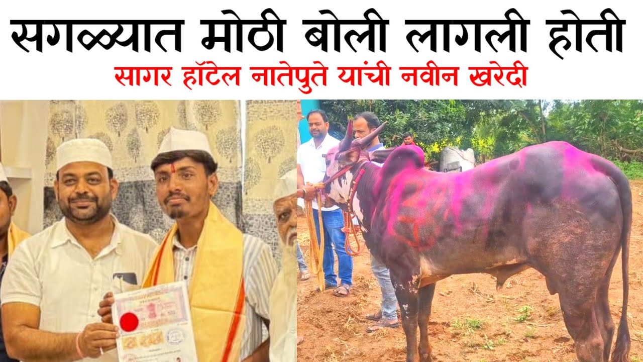 सागर हॉटेल नातेपुते यांची नवीन खरेदी