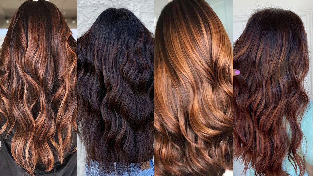 Fall Hair Color For Brunettes Autumn Hair Colors For Brunettes Balayage ...