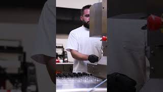 Dispensing Cold Cure Rosin into Jars