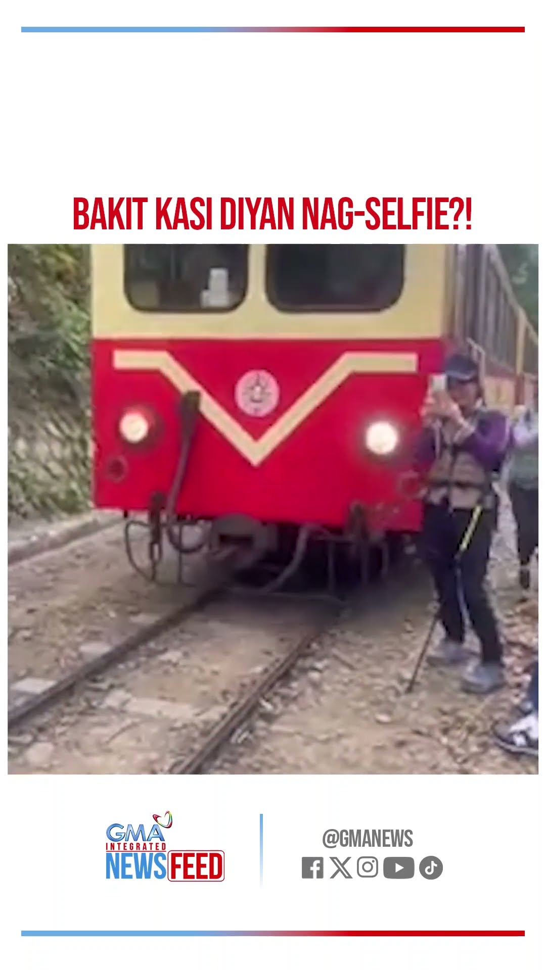 Turistang nabangga ng tren, pinagmulta! | GMA Integrated Newsfeed