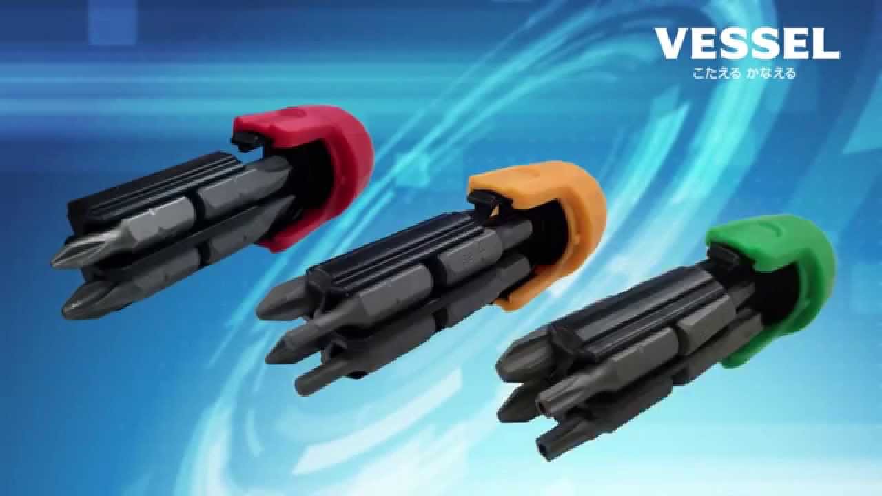Vessel high torque 72 tooth ratcheting screwdrivers [Japanese] - YouTube