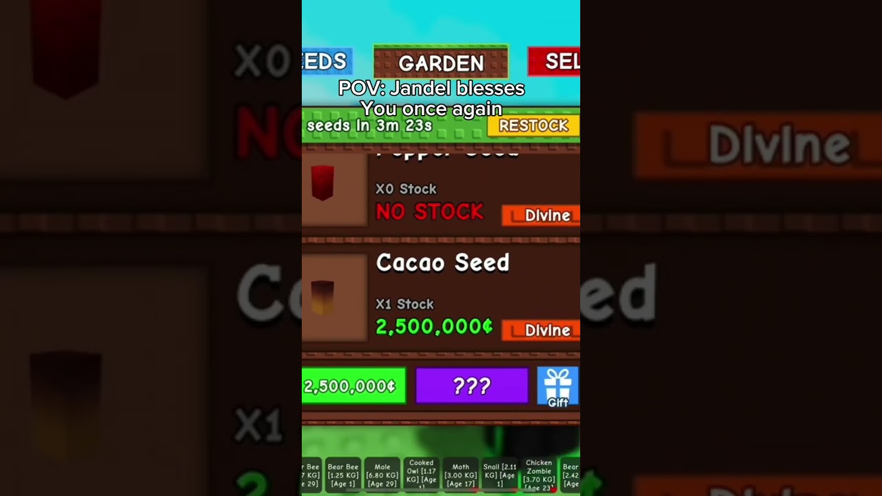 Grow a garden seed shop be like 