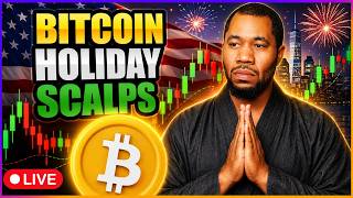 Scalping Bitcoin Live on Memorial Day!