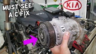 TOP 1 REASON WHY AC NOT WORKING, AC BLOWS WARM ON KIA SORENTO, KIA SPORTAGE