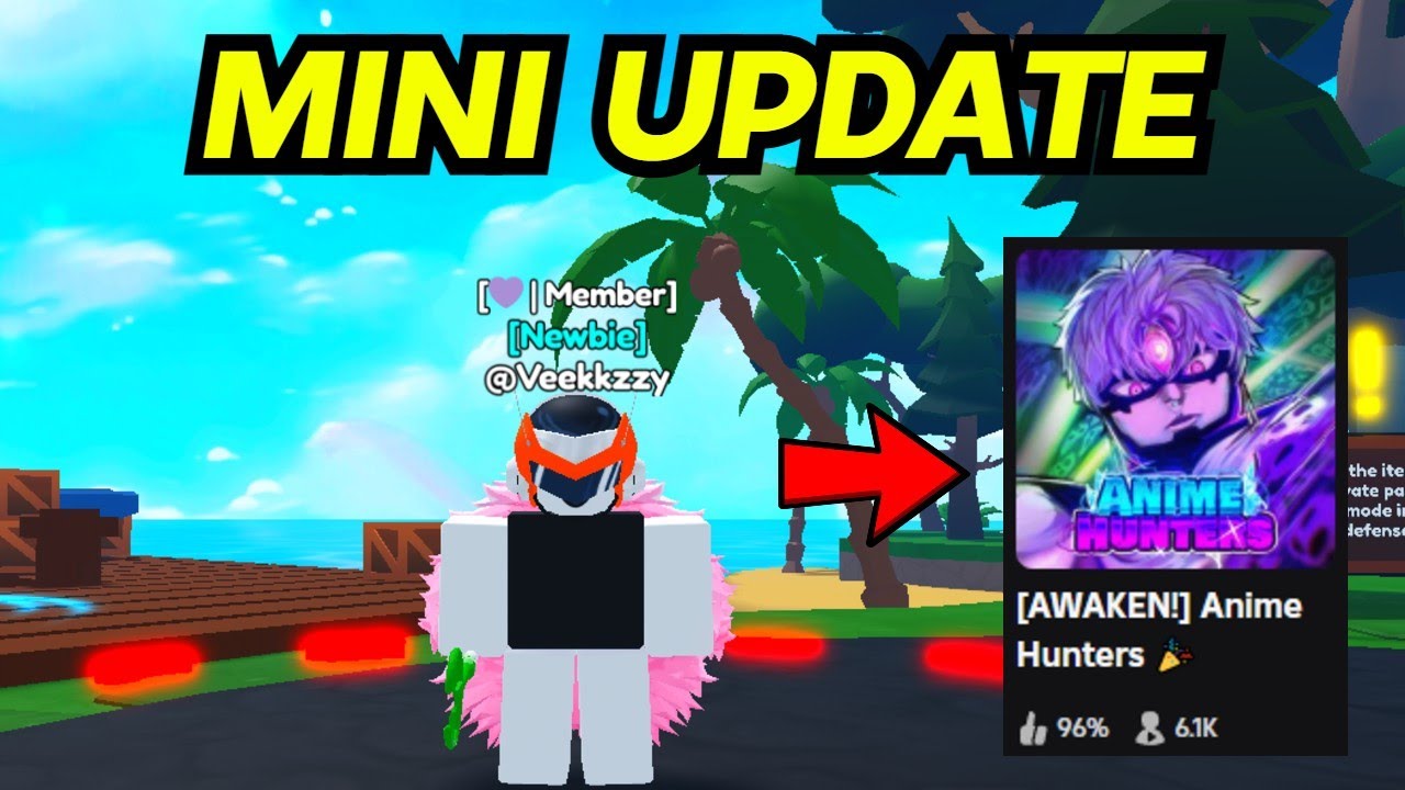 New Mini Update In Anime Hunters Is AMAZING!