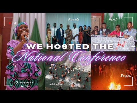 The Ultimate Conference Experience🇳🇬: Waterfall Picnic+ Bonfire +Dinner Party + Chairperson's Speech