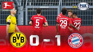 Borussia Dortmund - Bayern Múnich [0-1] | GOLES | Jornada 28 | Bundesliga