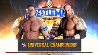 John Cena Vs Dberg Universal Championship Match
