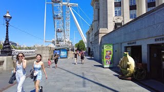 Popular London Attractions are Still Empty June 2021 | Waterloo, London Eye, Westminster Bridge Walk