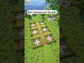 Minecraft Best Underground House🏡 Tutorial #shorts #minecraft #tutorial #foryou #fyp