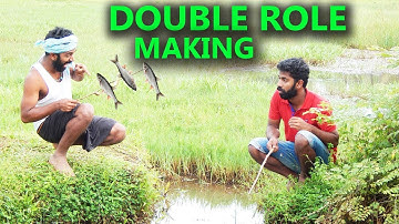 ഒരുത്തനെ രണ്ടാകാം എങ്ങനെ| How To Make Double Role Character Video On Mobile
