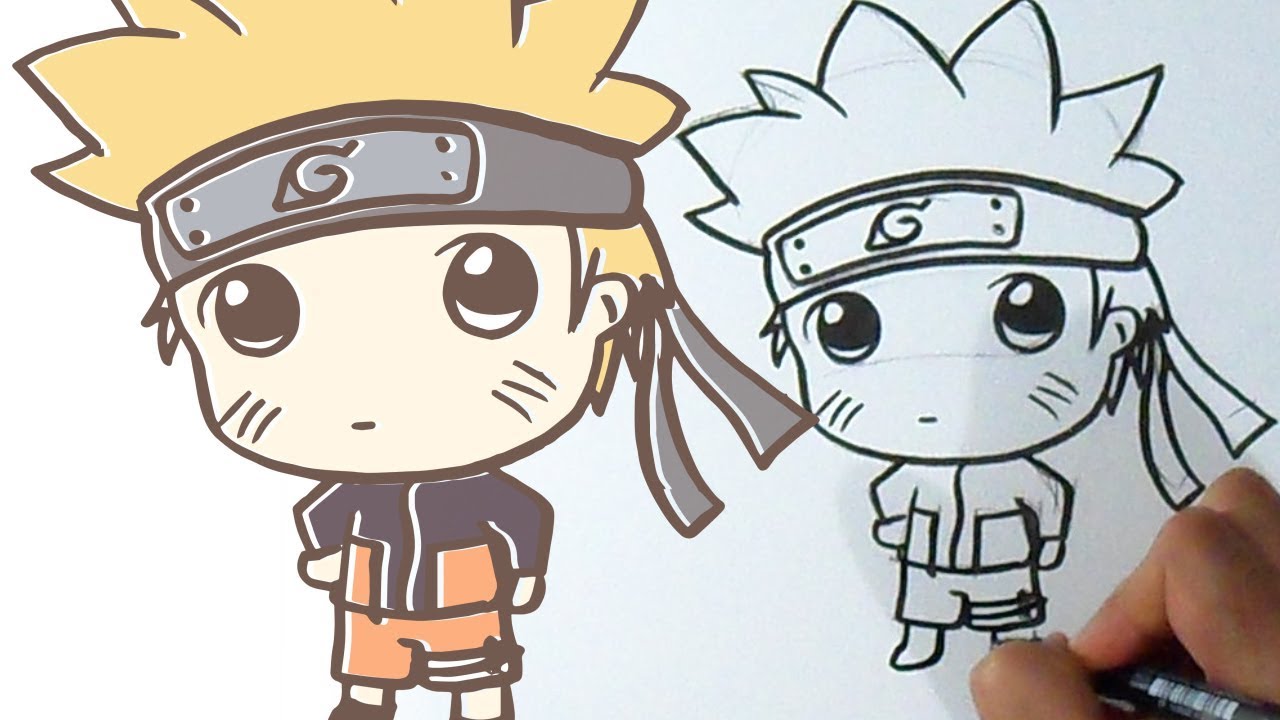 Como Dibujar A Naruto Kawaii Dibujos Imagenes Anime Faciles Para Porn