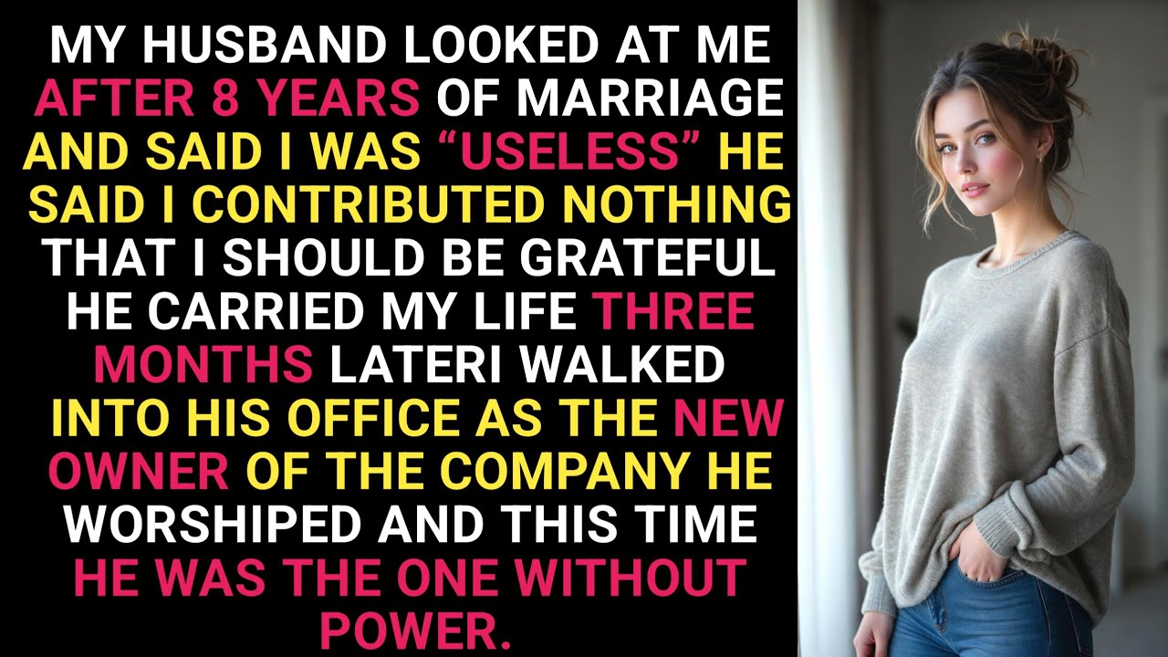 My Husband Called Me Useless… So I Bought His Company