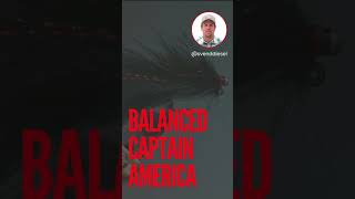 Balanced Captain America Fly Pattern Short