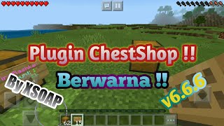 ChestShop Colour Plugin !! - Pocketmine