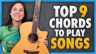 Play 1000s of Songs with Only 9 Beginner Guitar Chords