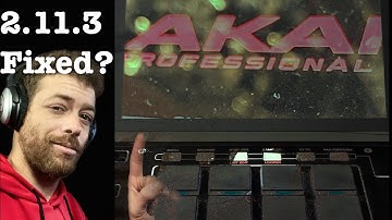 Akai pro update 2.11.3 akai mpc update for mpc and keys.