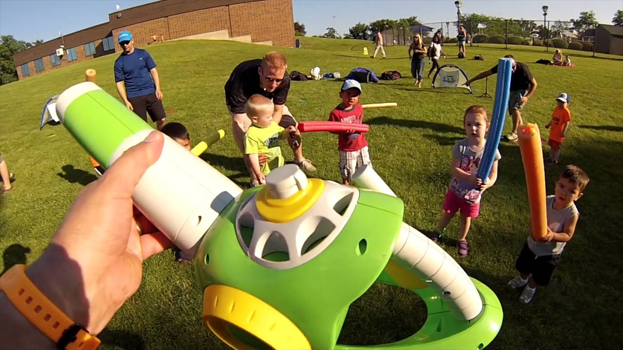 How to Teach Young Children, Ages 25, to Hit a Baseball Using Noodles