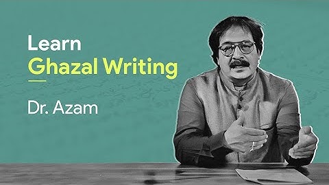 Applied Arooz Basics of Ghazal writing | Official Trailer | Rekhta Learning