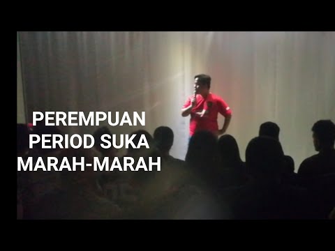 Nizam Jentik Jentik - Stand Up Comedy Malaysia - Perempuan Period Suka Marah Marah Bit