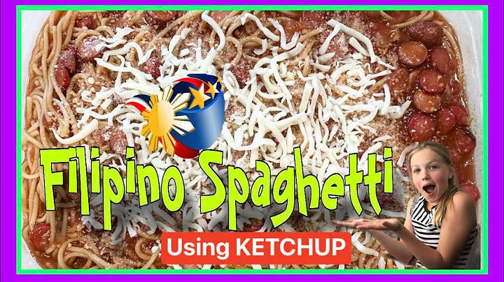 Filipino Spaghetti using KETCHUP | Recipe Included | Ohana Abode #1147