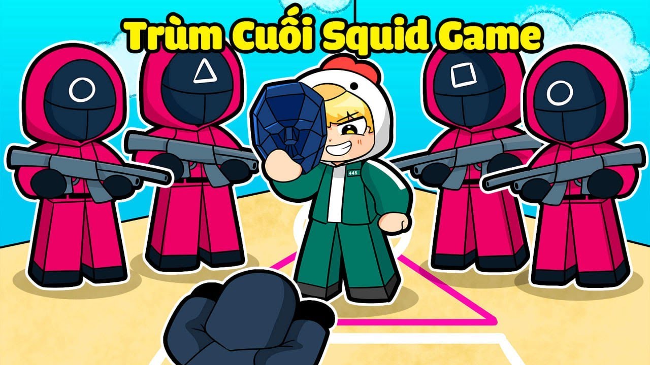 Tô Gà Tiêu Diệt Trùm Cuối Và Trở Thành Người Đứng Đầu SquidGame Trong Roblox