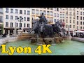 Lyon, France Walking tour [4K]. Presqu&#39;île.