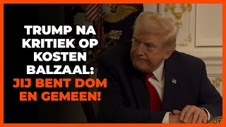 Download Lagu Trump woest na kritiek op torenhoge kosten balzaal: ´Jij bent dom en gemeen!´ MP3