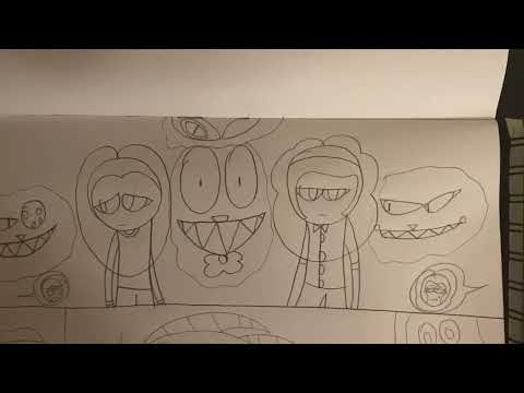 Mr.hopp’s playhouse/teen fizzarolli/human alastor met Steven/princess moxxie/dream and technoblade