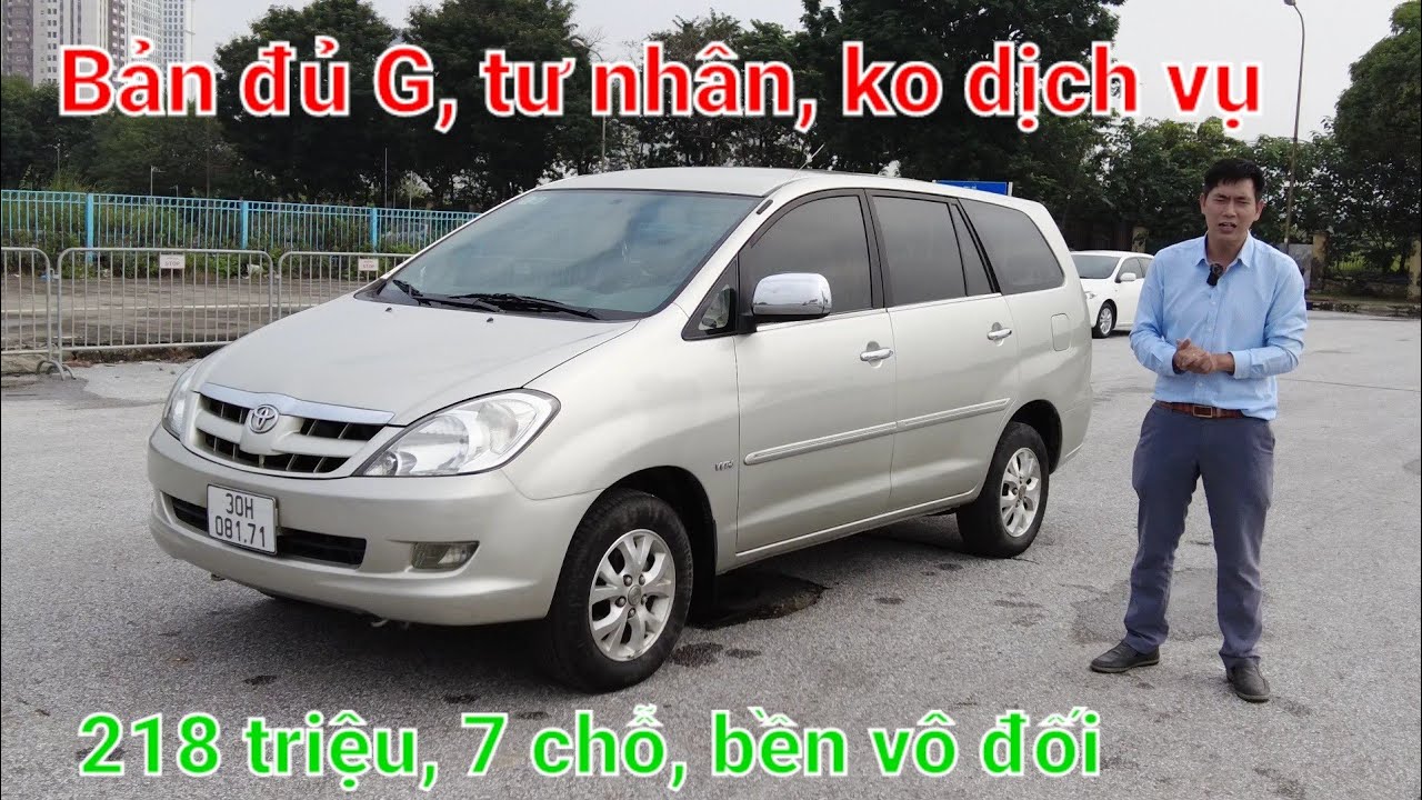 (Đã bán) Xứng đáng từng đồng | Toyota Innova G tư... - youtube