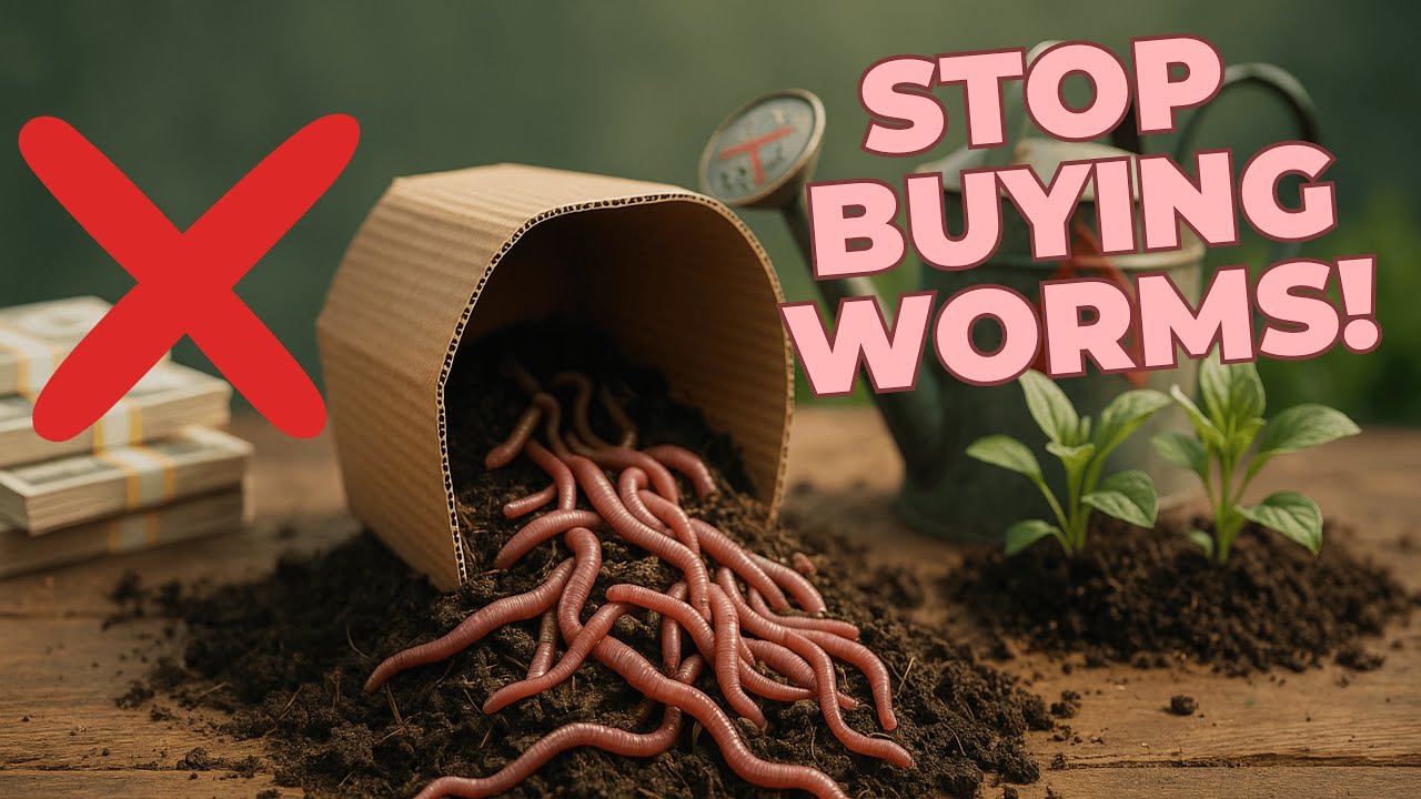 Я перестал покупать червей, когда открыл для себя этот простой трюк с картоном | EverGreen Seniors