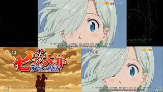 Nanatsu no taizai opening 4 v1,v2 y v3