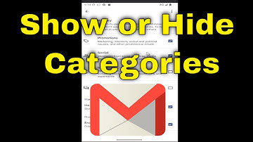 How to Show or Hide Categories in Gmail Inbox [2025]