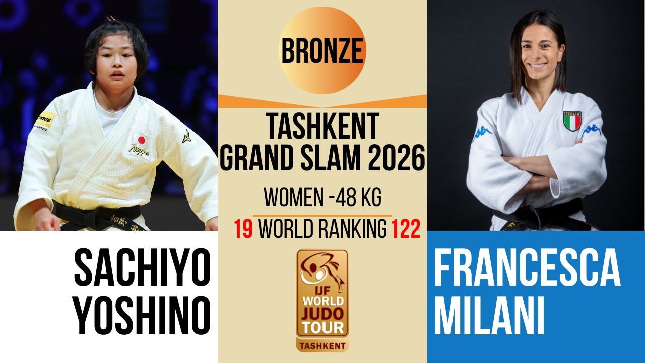 Sachiyo YOSHINO VS Francesca MILANI | Tashkent Grand Slam 2025 | BRONZE -48 kg